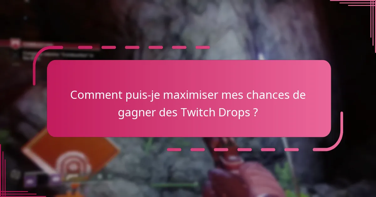 Comment puis-je suivre mes progrès de Twitch Drop dans Destiny 2 ?