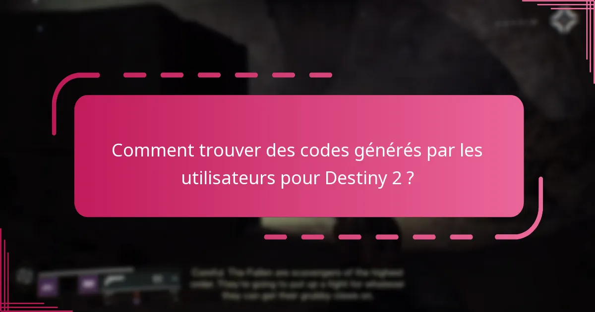 Quelle est l’étiquette pour réclamer des codes Bungie ?
