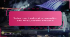 Visuels du Pass de Saison Destiny 2 : Aperçus des objets, Thèmes de design, Réactions de la communauté