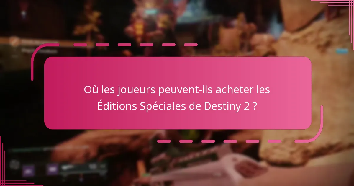 Comment les joueurs peuvent-ils réclamer les codes des Éditions Spéciales de Destiny 2 ?