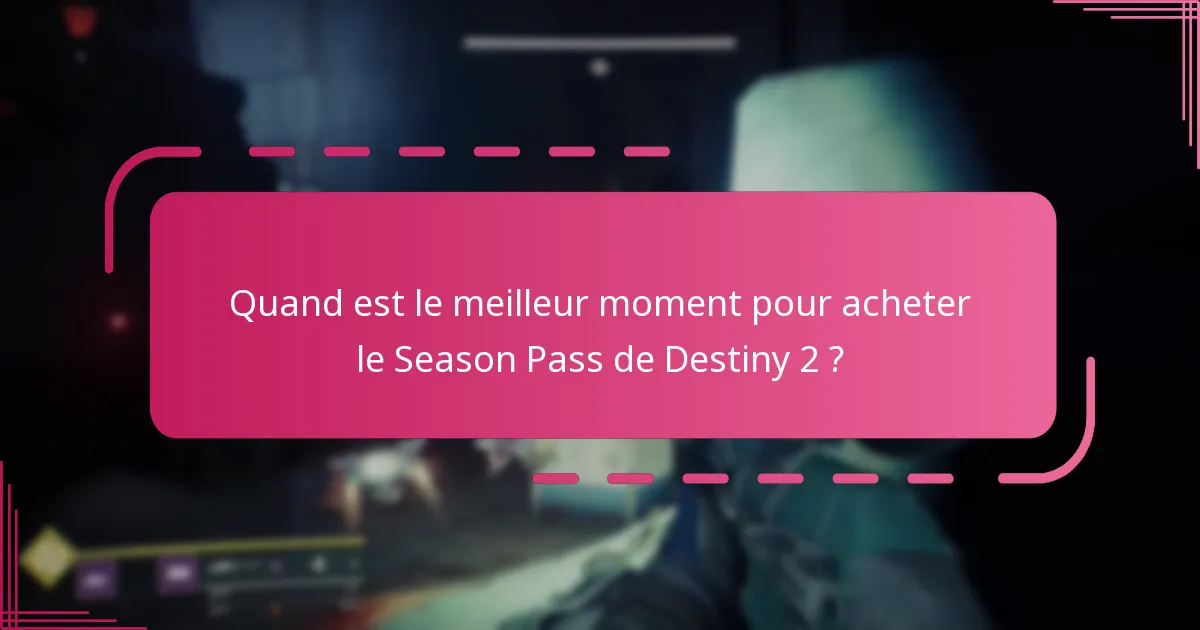 Comment réclamer des codes Bungie et des Twitch Drops pour le Season Pass ?