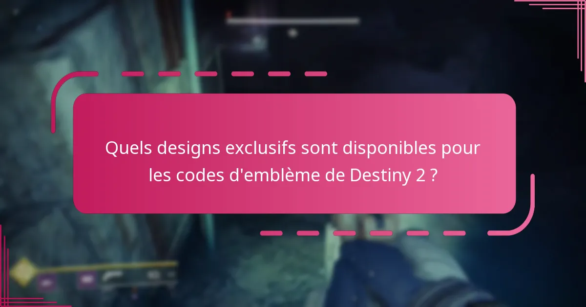 Quel est le processus de redemption des codes d’emblème de Destiny 2 ?