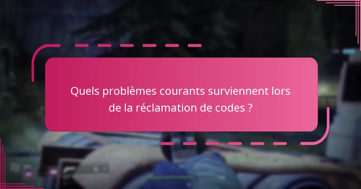 Comment les expériences des utilisateurs varient-elles lors de la réclamation de codes ?