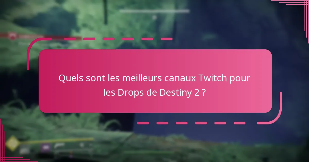 Quelles étapes sont nécessaires pour réclamer les Twitch Drops ?
